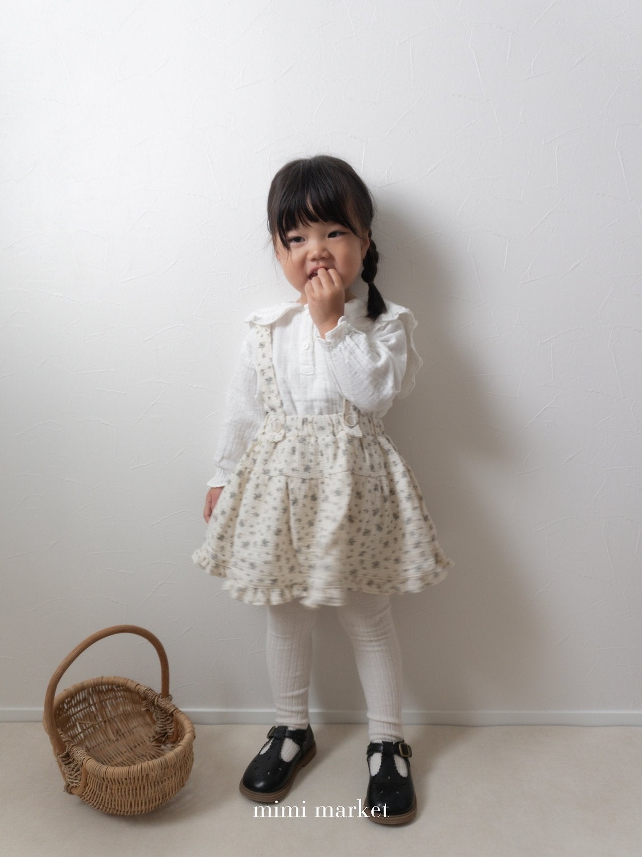 ［mimi market］Lily suspender skirt