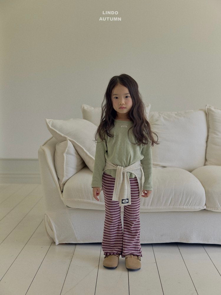 ［LINDO］Rib tie shawl cardigan