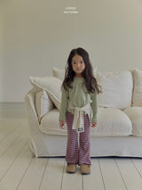 ［LINDO］Rib tie shawl cardigan