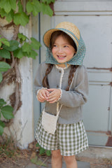 ［OREN］Soleil scarf rattan hat