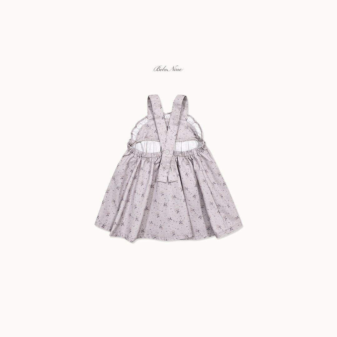 ［bebenine］Lucent Suspender Dress