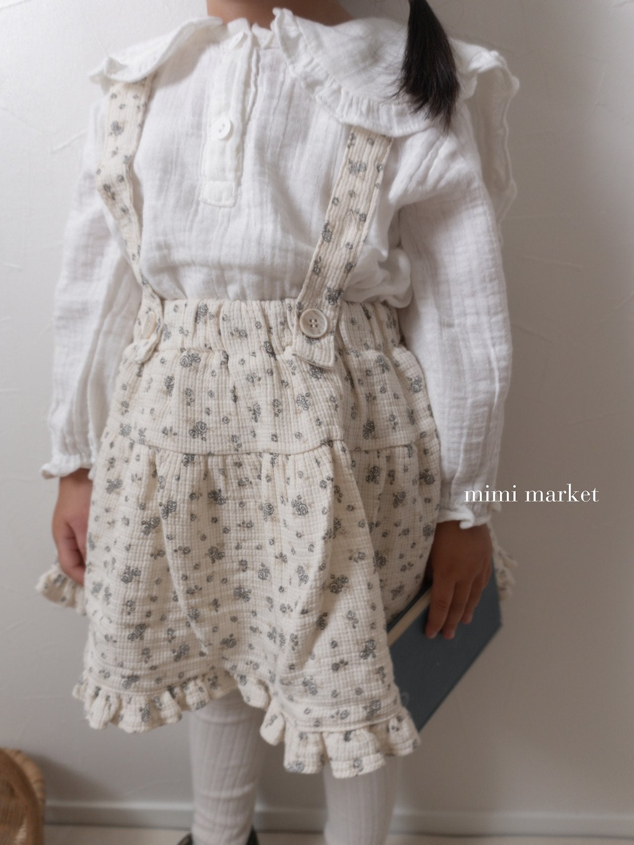 ［mimi market］Lily suspender skirt