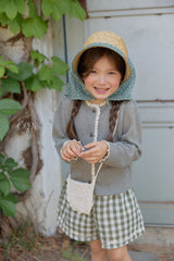 ［OREN］Soleil scarf rattan hat