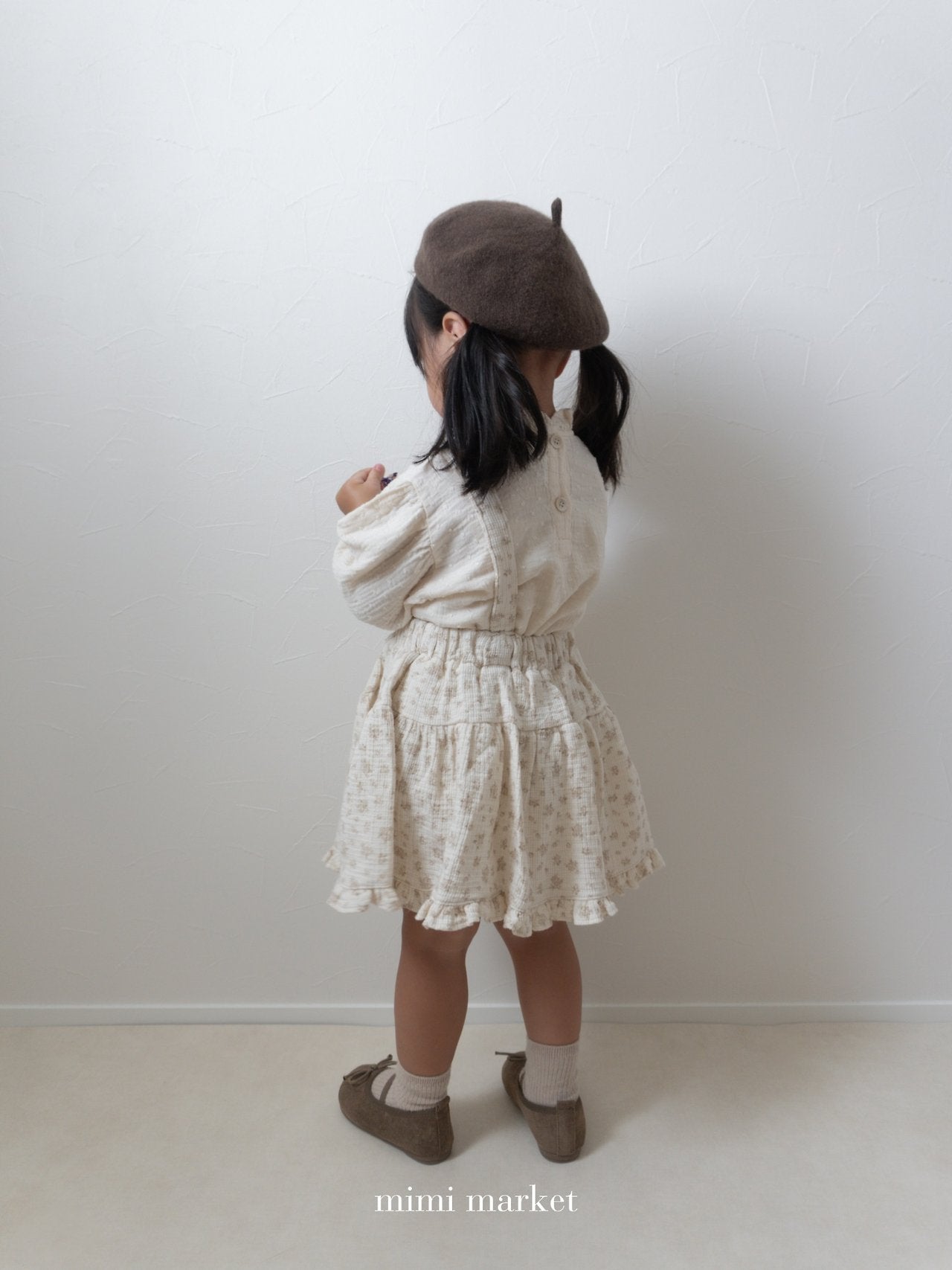 ［mimi market］Lily suspender skirt