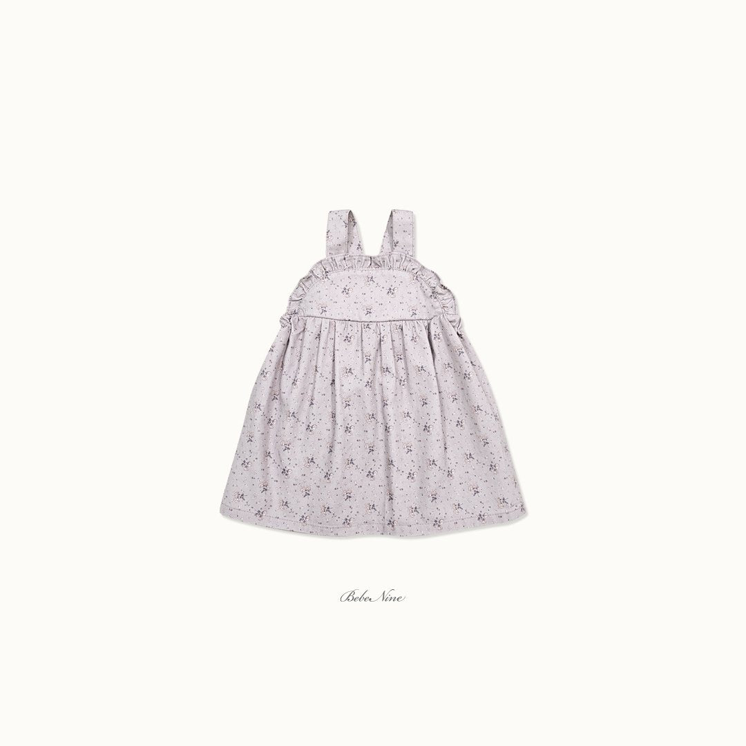 ［bebenine］Lucent Suspender Dress