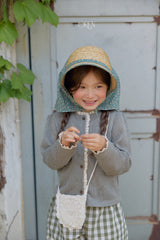 ［OREN］Soleil scarf rattan hat