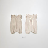 ［bebenine］Kiel ribbon frill suit