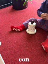 ［con］Color rib socks