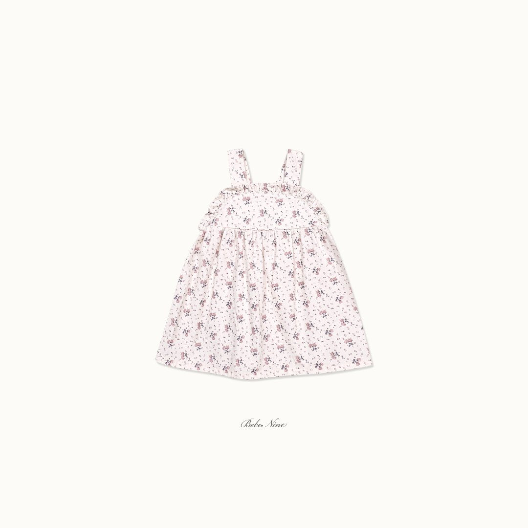 ［bebenine］Lucent Suspender Dress