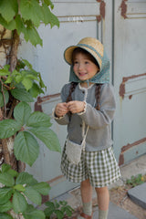 ［OREN］Soleil scarf rattan hat