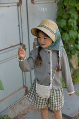 ［OREN］Soleil scarf rattan hat
