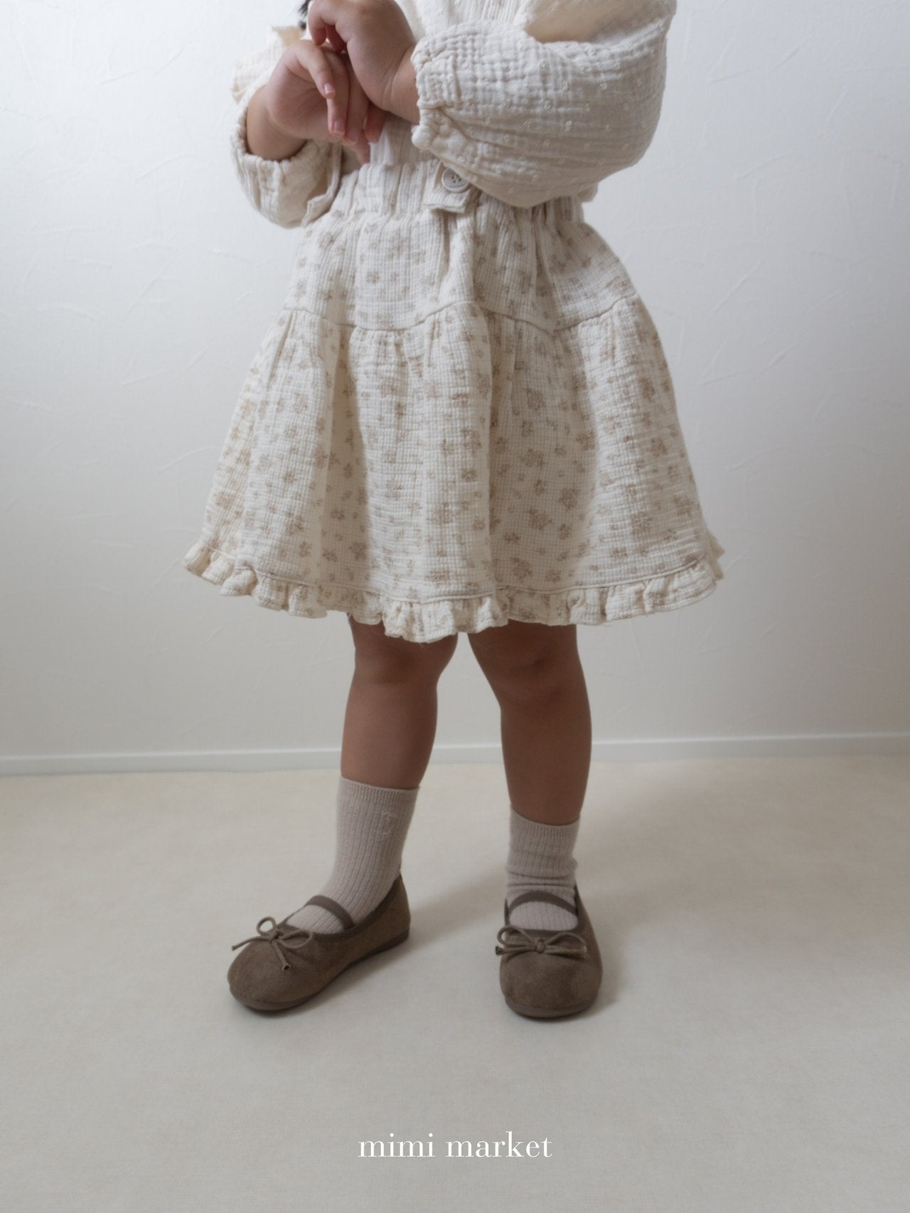［mimi market］Lily suspender skirt