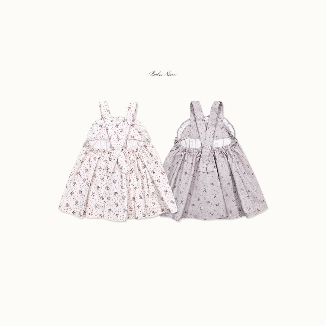 ［bebenine］Lucent Suspender Dress