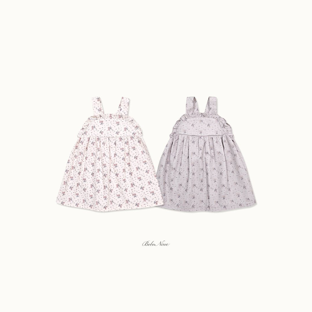 ［bebenine］Lucent Suspender Dress