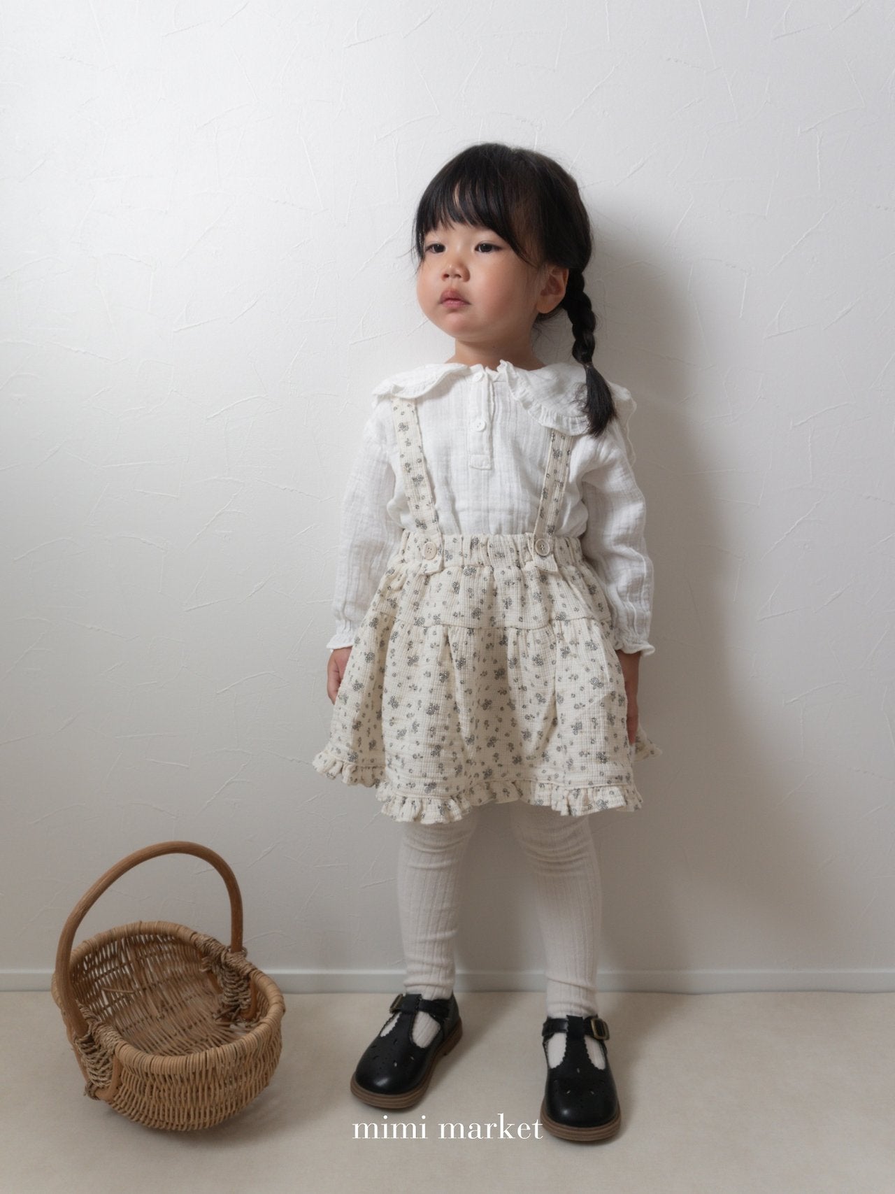 ［mimi market］Lily suspender skirt
