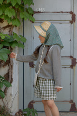 ［OREN］Soleil scarf rattan hat