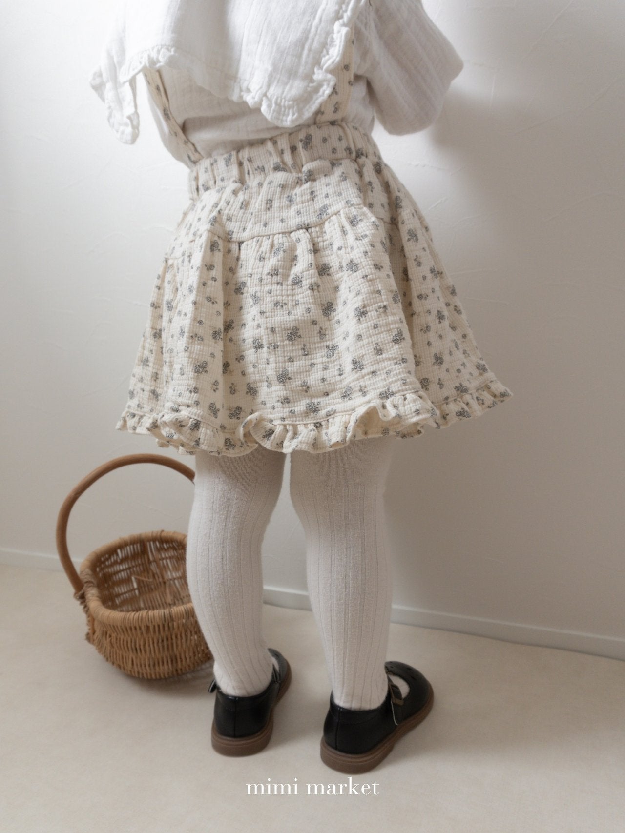 ［mimi market］Lily suspender skirt