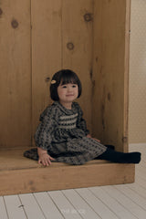 ［The beige］Smock Dress