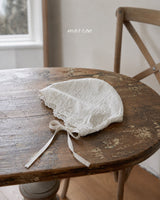 ［marron］Ribbon bonnet