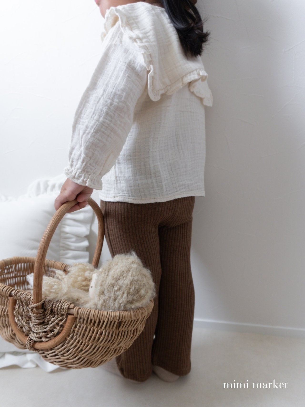 ［mimi market］Clay rib leggings