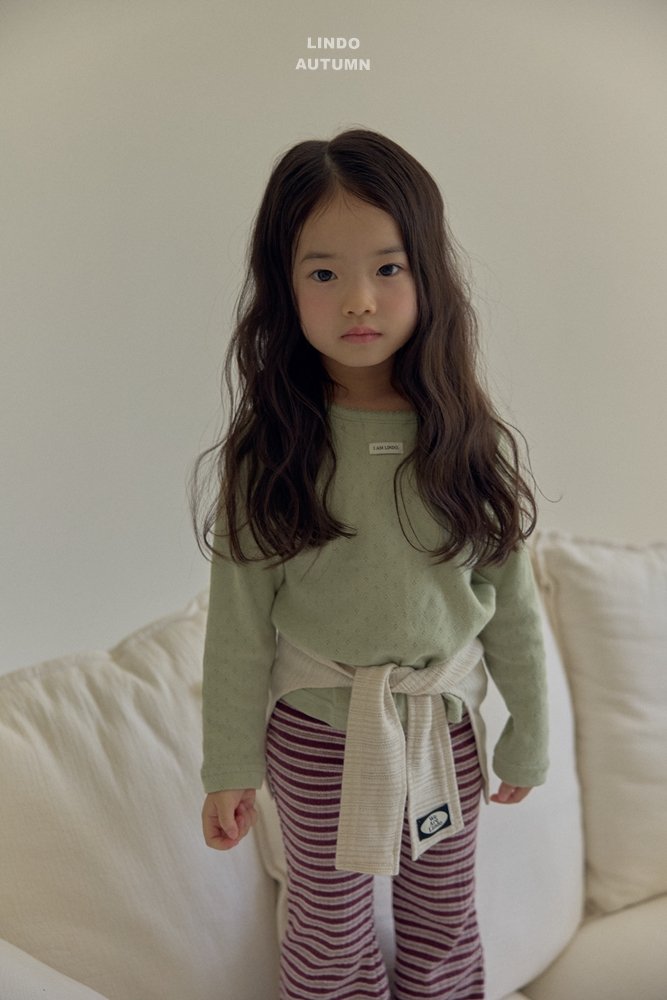 ［LINDO］Rib tie shawl cardigan