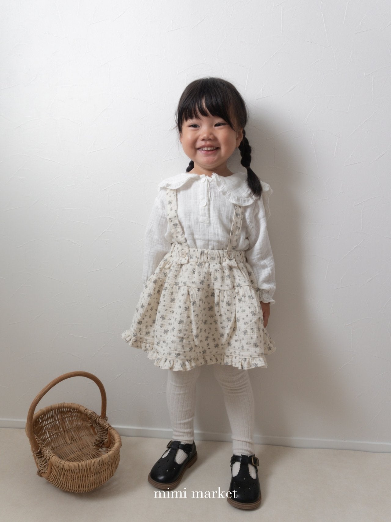 ［mimi market］Lily suspender skirt