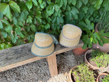 ［OREN］Soleil scarf rattan hat