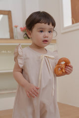 ［bebenine］Kiel ribbon frill suit