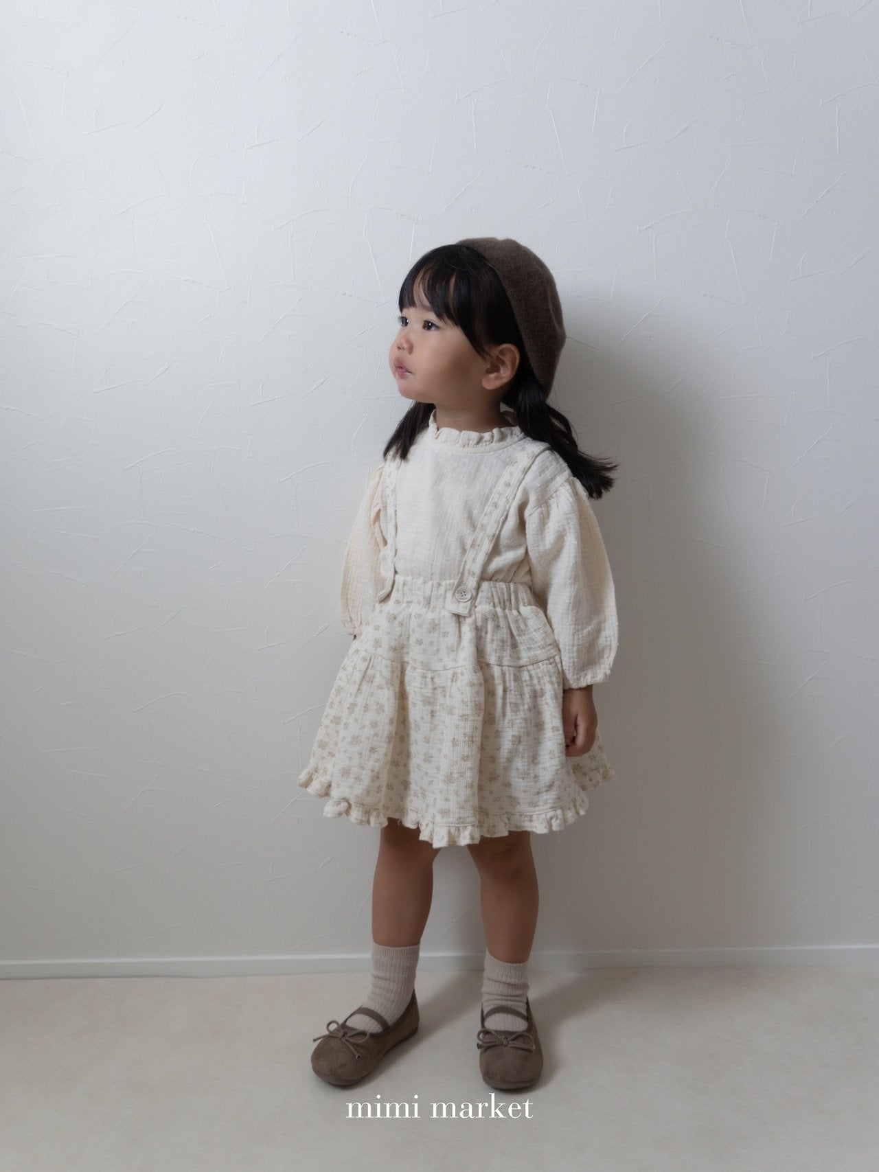 ［mimi market］Lily suspender skirt