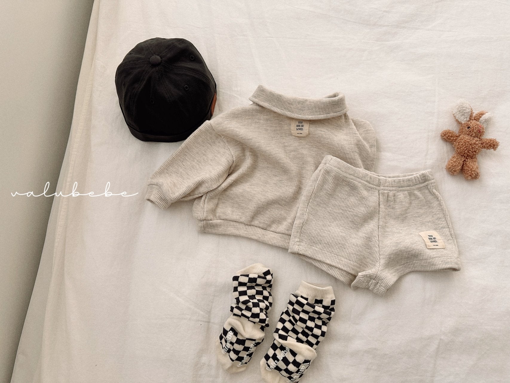 ［valubebe］Waffle ultra pants (baby & kids)