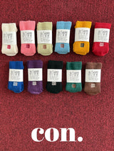 ［con］Color rib socks