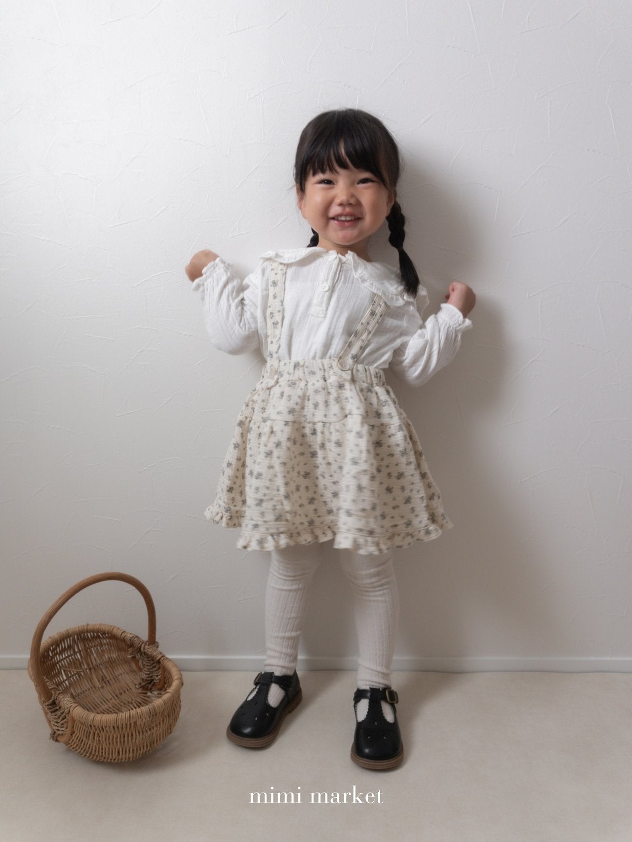 ［mimi market］Lily suspender skirt