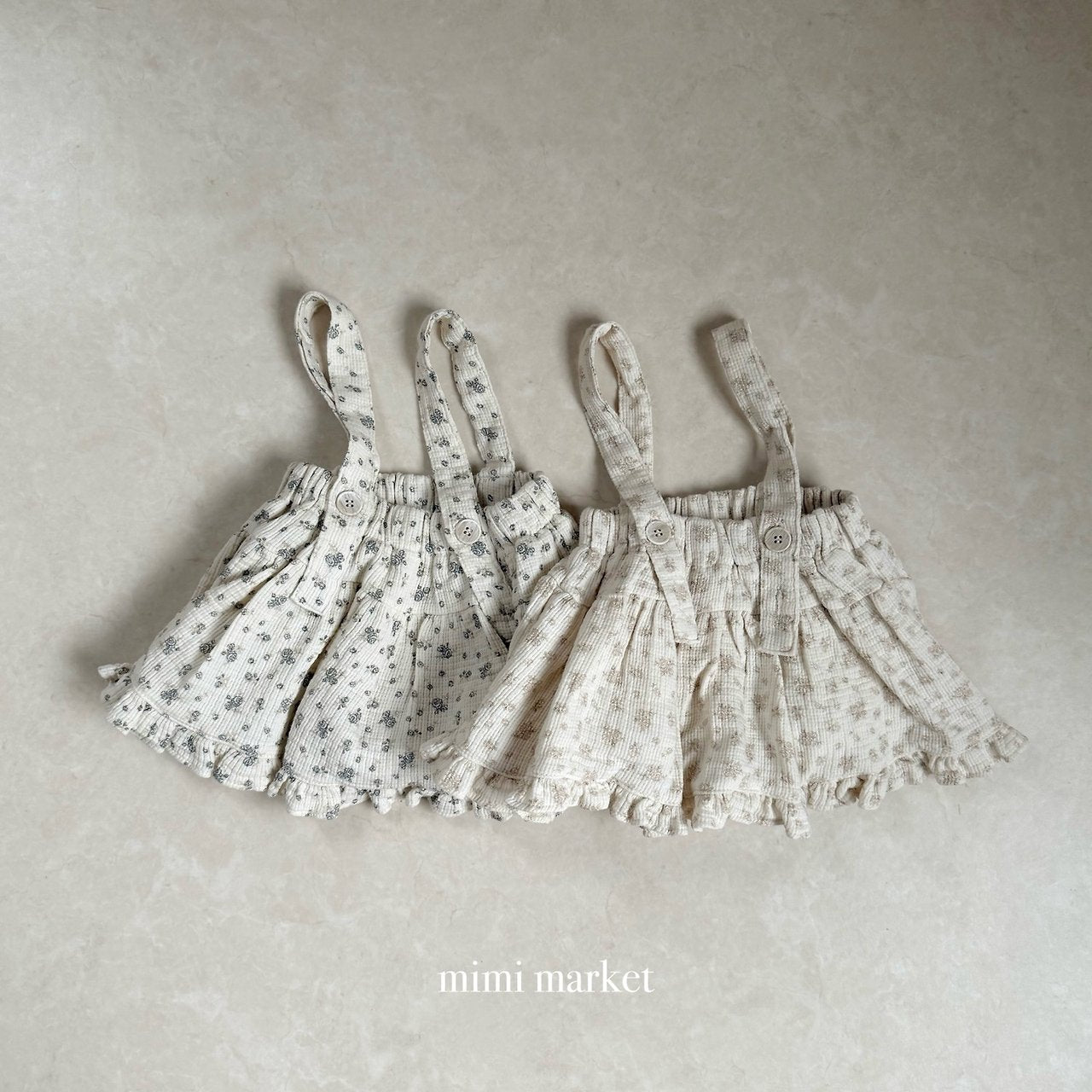［mimi market］Lily suspender skirt