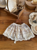 ［marron］Lace apron