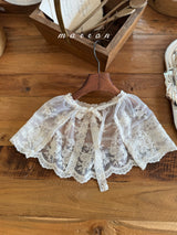 ［marron］Lace apron