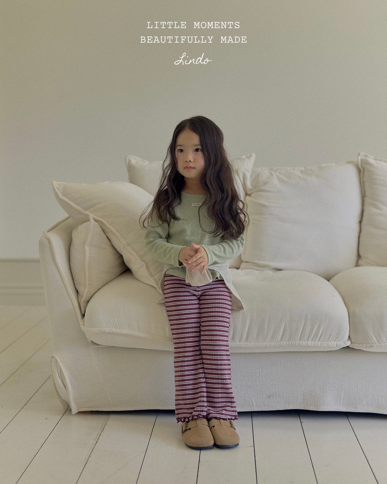 ［LINDO］Day label tee