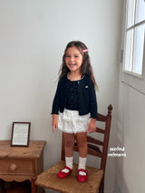 ［second moment］Cherry cardigan & camisole set