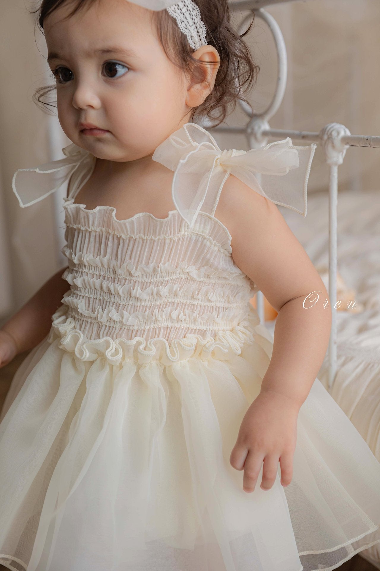 ［OREN］Odetteorganza dress suit