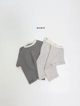 ［puipui］Music stripe tee