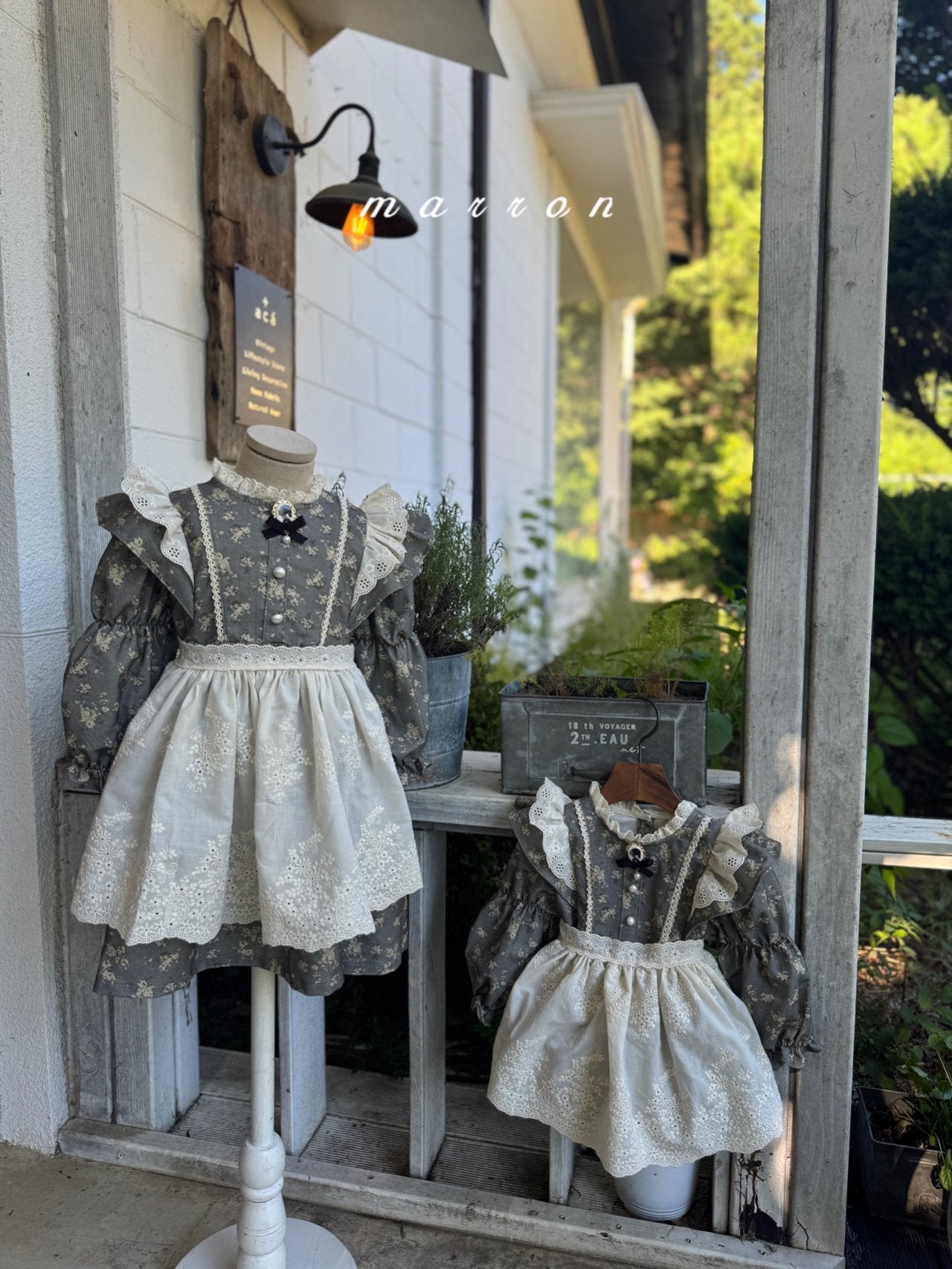 ［marron］Jullia apron