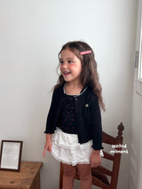 ［second moment］Cherry cardigan & camisole set