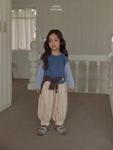 ［LINDO］Frill jogger pants