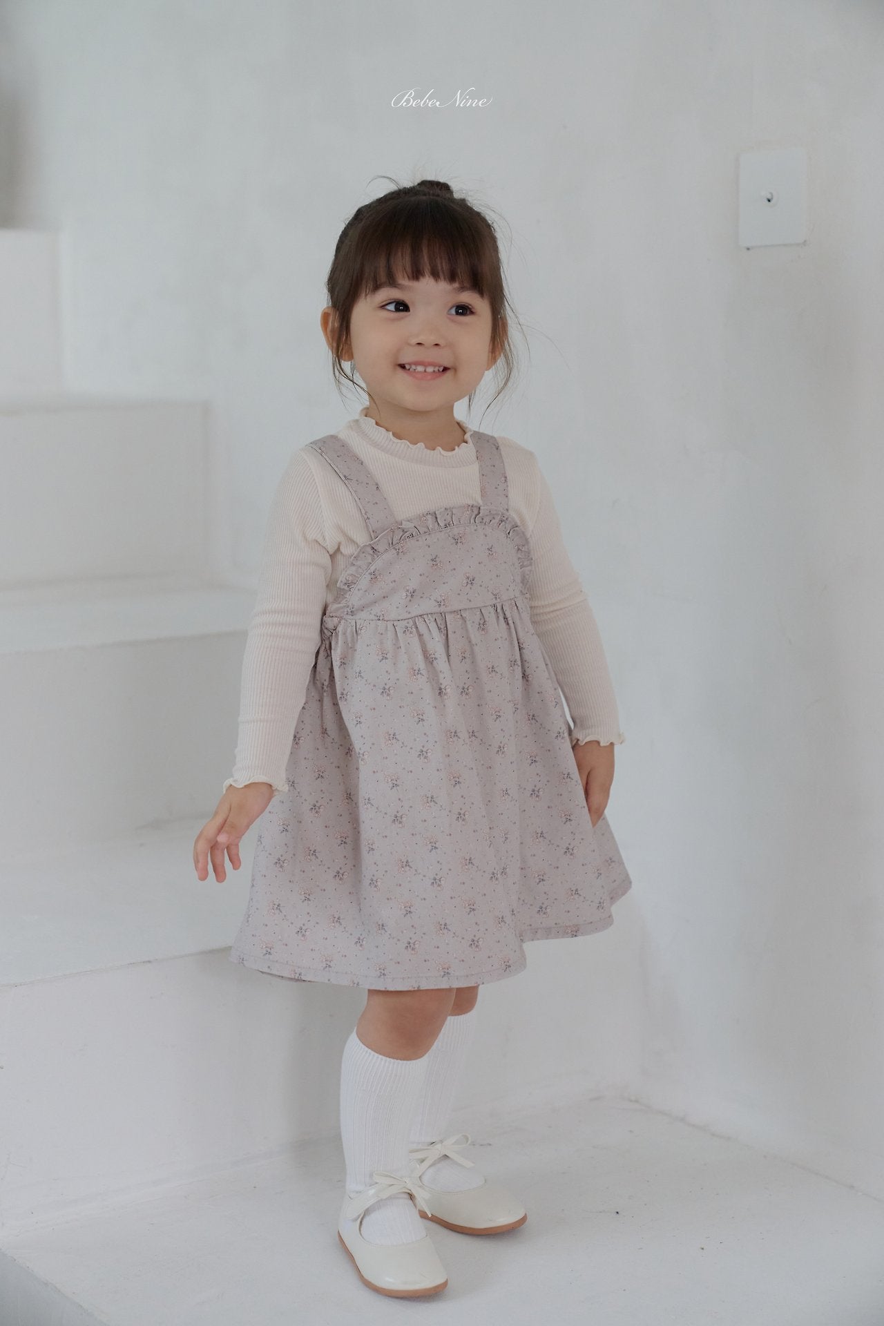 ［bebenine］Lucent Suspender Dress