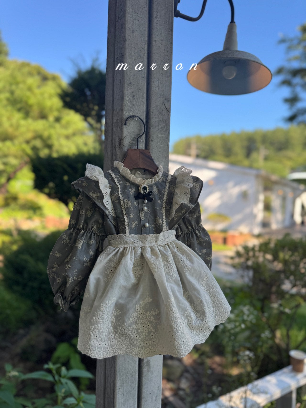 ［marron］Jullia apron