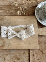 ［Mon petit bebe］Ribbon hairband (baby)