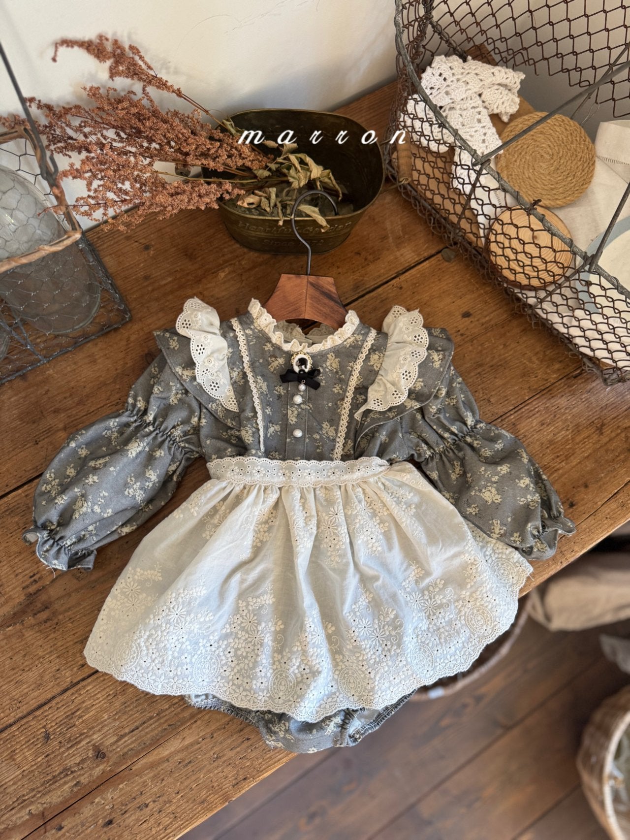［marron］Jullia apron