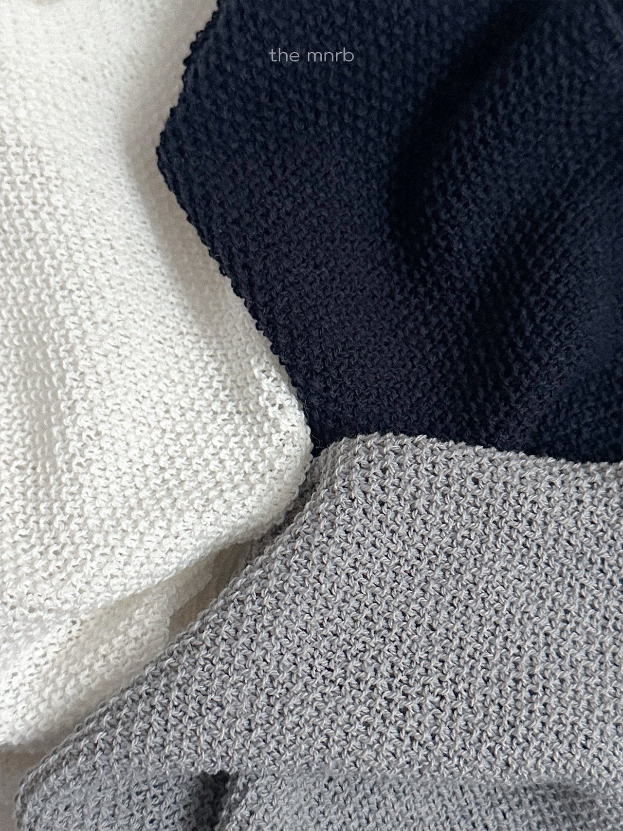［minirobe］Button knit vest