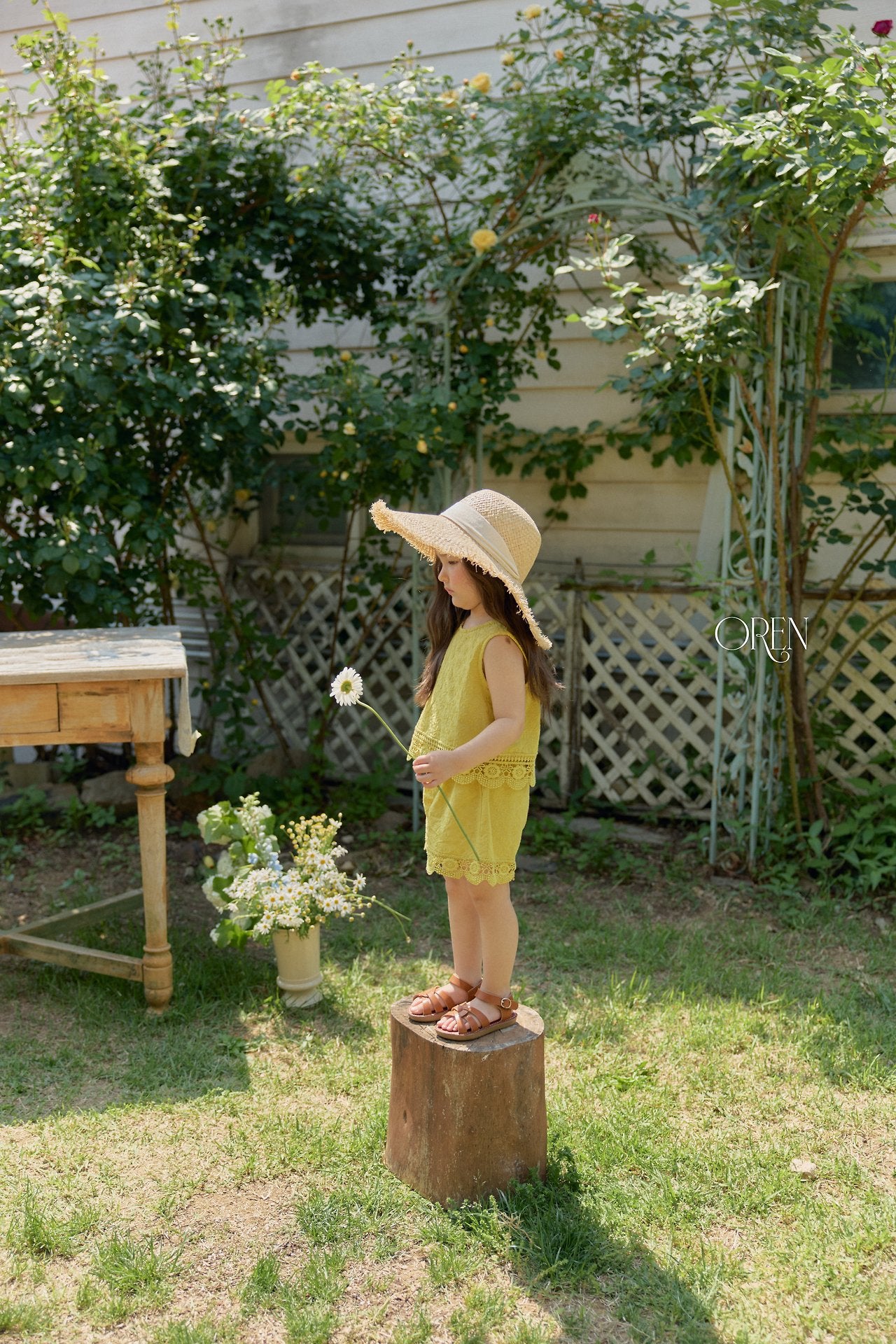 ［OREN］Seline raffia summer hat