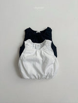 ［digreen］Mary shirring sleeveless blouse