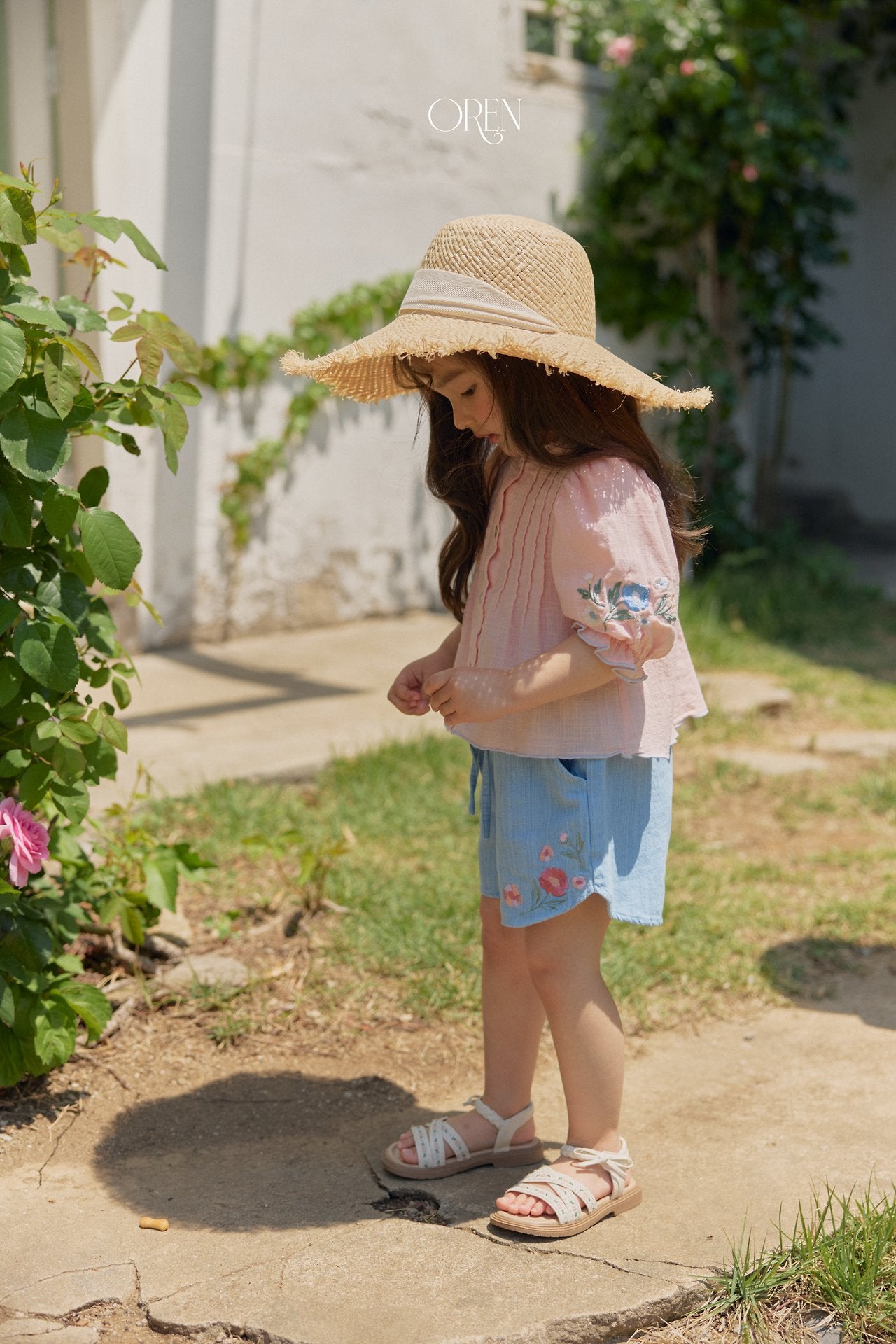 ［OREN］Seline raffia summer hat